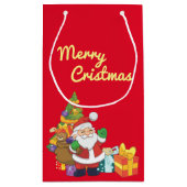 Kerstmis Klein Cadeauzakje (Achterkant)