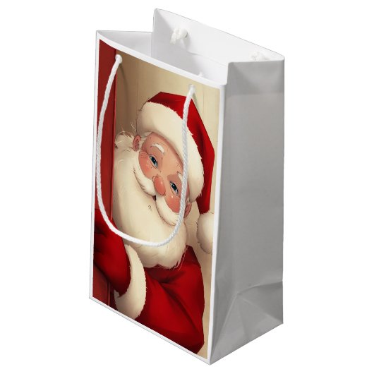 Kerstmis Klein Cadeauzakje (Achterkant Gekanteld)