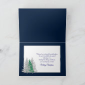 Kerstmis - Kleindochter - de Sneeuw & de Sneeuwman Feestdagen Kaart (Binnen)