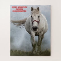 Kerstmis kleindochter.