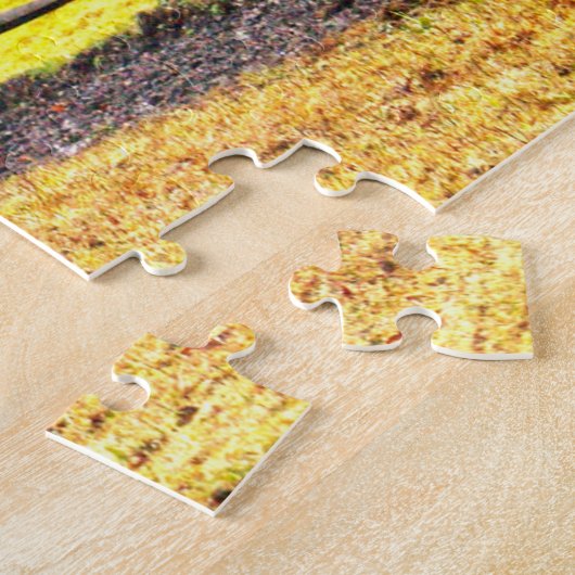 Kerstmis kleindochter. legpuzzel (Zijkant)