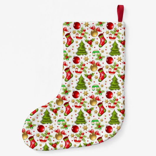 Kerstmis Kleine Kerstsok (Achterkant)