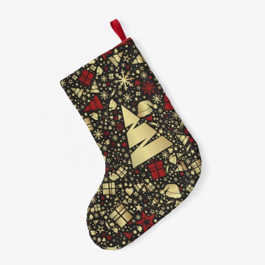 Kerstmis Kleine Kerstsok (Achterkant (Hangend))