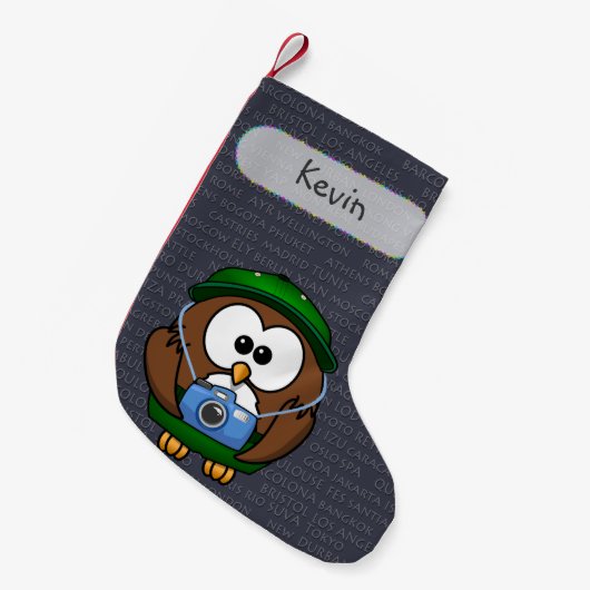 kerstmis kleine kerstsok (Voorkant (Hangend))