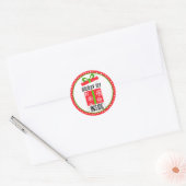 Kerstmis Kleine Zakelijke Sticker (Envelop)