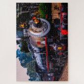 Kerstmis Kleinzoon. Legpuzzel (Verticaal)