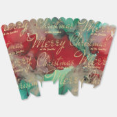 Kerstmis Kleuren Favor Boxes Bedankdoosjes (Ongevouwen)