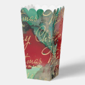 Kerstmis Kleuren Favor Boxes Bedankdoosjes (Voorkant)