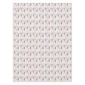 Kerstmis, kleurrijk, kerstboom, rood, groen tafelkleed (Voorkant)