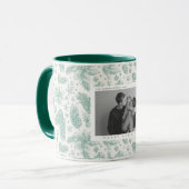 Kerstmis Kleurrijke Moderne Gekleurde Noel Kerstmi Mok (Voorkant links)