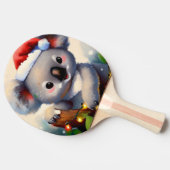 Kerstmis Koala (2) Tafeltennisbatje (Zijkant)