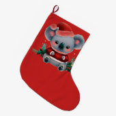 Kerstmis Koala 3 Grote Kerstsok (Voorkant (Hangend))