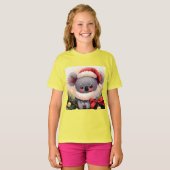 Kerstmis Koala 4 T-shirt (Voorkant volledig)