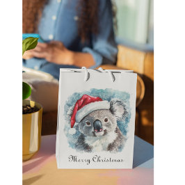 Kerstmis Koala, aanpasbaar Medium Cadeauzakje