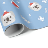 Kerstmis Koala Beer Pattern Cadeaupapier (Rol Hoek)
