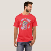 Kerstmis Koala Botanicals T-shirt (Voorkant volledig)