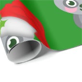 kerstmis koala santa claus cadeaupapier (Rol Hoek)