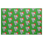 kerstmis koala santa claus stof (Fat Quarter)