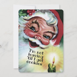 Kerstmis koekjes gepersonaliseerde vakantie kaart