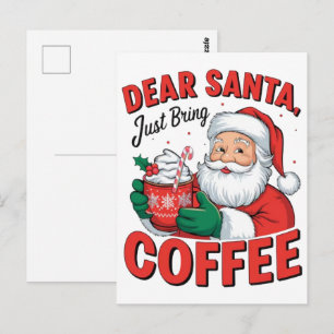 Kerstmis Koffie 2025: Proef het Seizoen Briefkaart