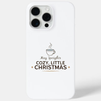 Kerstmis koffiekop Minimalistische iPhone 15 Pro Max Hoesje
