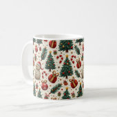 kerstmis koffiemok (Voorkant links)