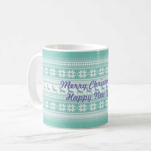 Kerstmis Koffiemok (Voorkant links)