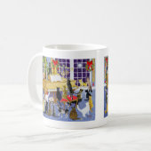 Kerstmis Koffiemok (Voorkant links)