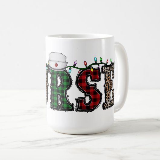 Kerstmis Koffiemok (Voorkant rechts)