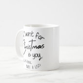 Kerstmis Koffiemok (Voorkant links)