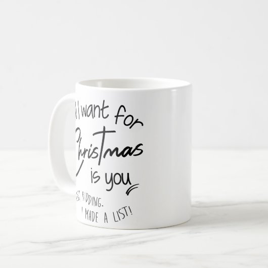 Kerstmis Koffiemok (Voorkant links)