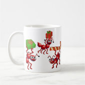 kerstmis koffiemok (Links)