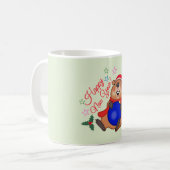 Kerstmis koffiemok (Voorkant links)