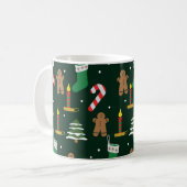 Kerstmis Koffiemok (Voorkant links)