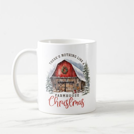 Kerstmis Koffiemok (Links)