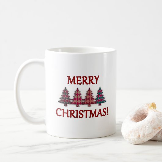 Kerstmis Koffiemok (Met donut)