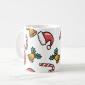 Kerstmis  koffiemok (Voorkant links)