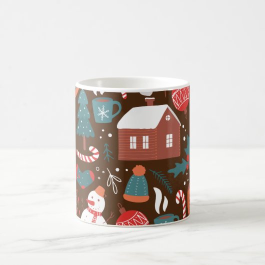 Kerstmis Koffiemok (Center)