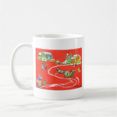 Kerstmis Koffiemok (Links)