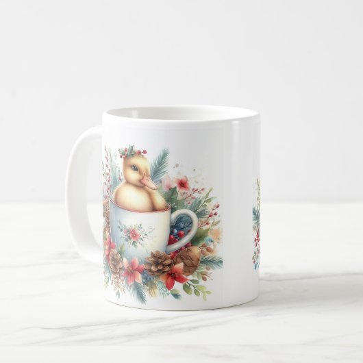 Kerstmis Koffiemok (Voorkant links)