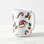 Kerstmis  koffiemok (Voorkant rechts)