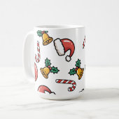 Kerstmis  koffiemok (Voorkant links)