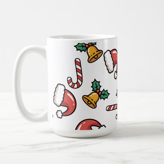 Kerstmis  koffiemok (Links)