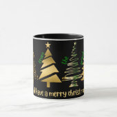 Kerstmis koffiemok mok (Midden)