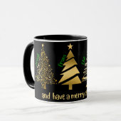 Kerstmis koffiemok mok (Voorkant links)