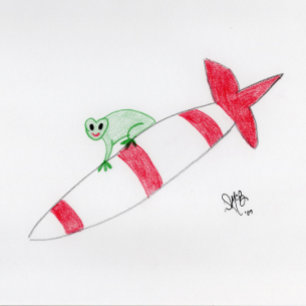 Kerstmis - kom niet onder de rakettenkop C. Kaart