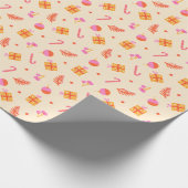 Kerstmis komt eraan cadeaupapier (Hoek)