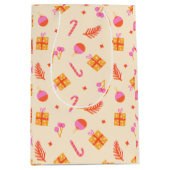 Kerstmis komt eraan medium cadeauzakje (Voorkant)