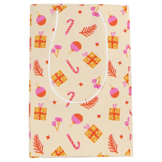 Kerstmis komt eraan medium cadeauzakje (Voorkant)