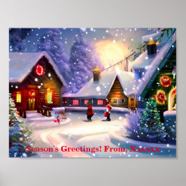 Kerstmis komt eraan... poster